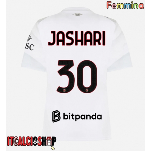 AC Milan Ardon Jashari #30 Seconda Maglia Femmina 2026-27 Manica Corta